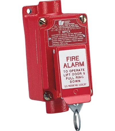Fire alarm pull station